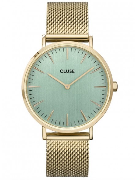 CW0101201027 Women's Wristwatch La Bohème Gold Tone / Turquoise