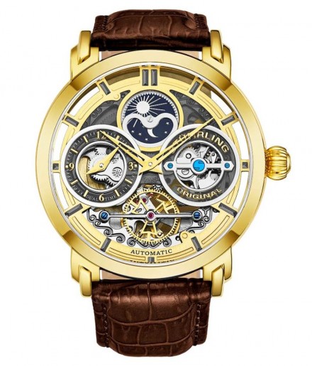 Luciano 371A Automatic 45mm Skeleton