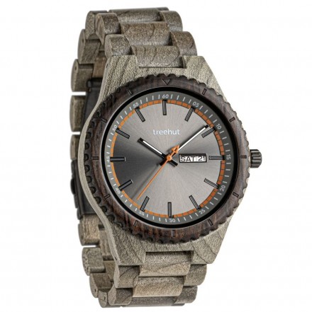 Classic Day-Date Silver Maple Grey