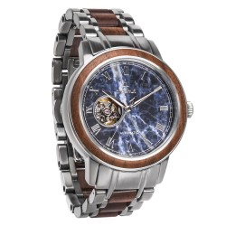 Atlas Walnut Blue Marble