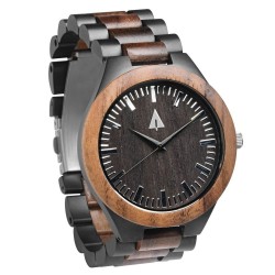 Classic Black Stainless Walnut Theo