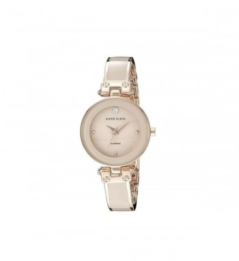 Anne Klein Rose Gold-Tone Alloy Ladies Watch AK-1980BMRG