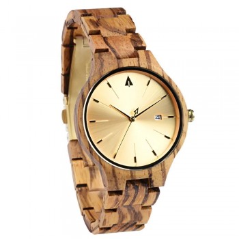 Solstice Zebrawood Gold