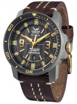 NH35A-546H515 Titanium Mens Automatic Watch Ekranoplan
