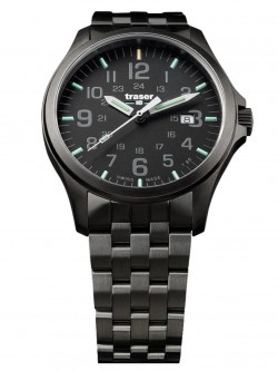 107868 Mens Watch P67 Officer Pro Gun Metal Black