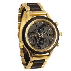 Rise Ebony Marble Gold