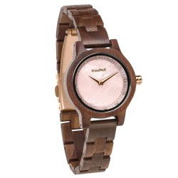Pearl Petite Walnut Rose Gold